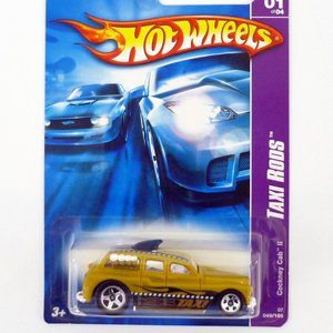 Hot Wheels Cockney Cab II 049/180 Taxi Rods #1 of 4 Gold Die-Cast Car 2007